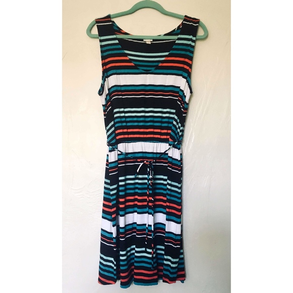 Merona Striped Summer Dress - XXL - Picture 1 of 3